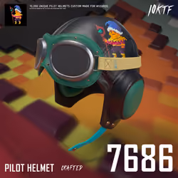 Wizard Pilot Helmet #7686
