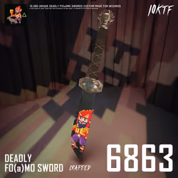 Wizard Deadly FO(a)MO Sword #6863