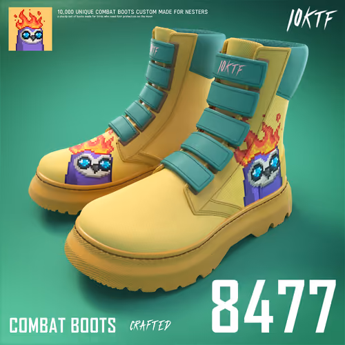 Moonbird Combat Boots #8477