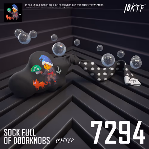 Wizard Sock Full of Doorknobs #7294