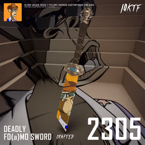 Ape Deadly FO(a)MO Sword #2305