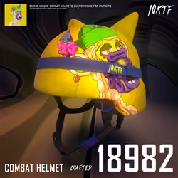 Mutant Combat Helmet #18982