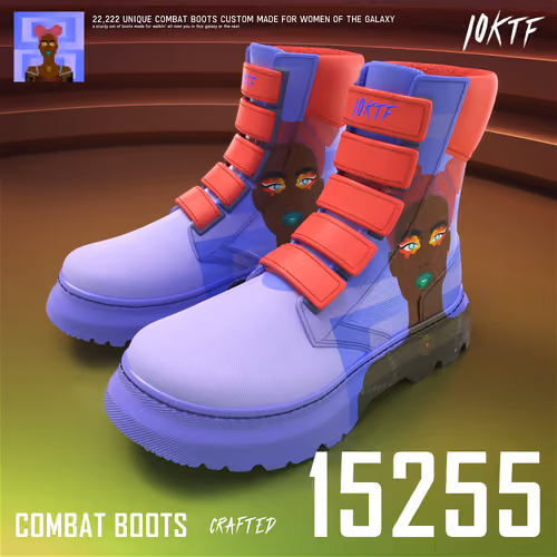 Galaxy Combat Boots #15255