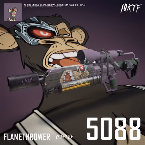 Ape Flamethrower #5088