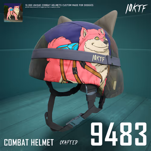 Kennel Combat Helmet #9483