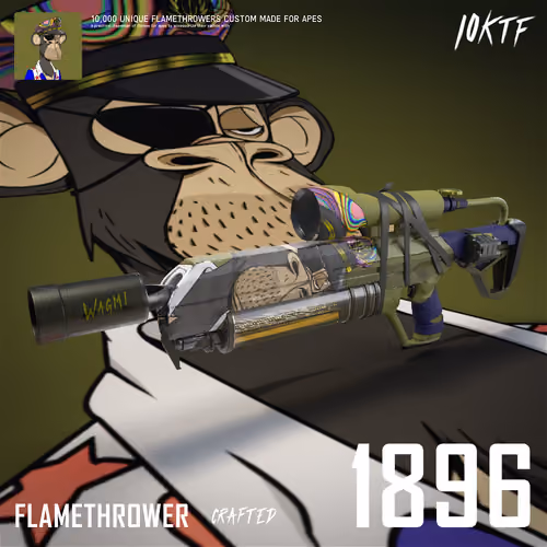Ape Flamethrower #1896