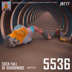 World of Sock Full of Doorknobs #5536