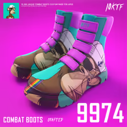Ape Combat Boots #9974