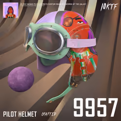 Galaxy Pilot Helmet #9957