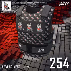 Wolf Kevlar Vest #254