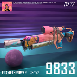 Galaxy Flamethrower #9833