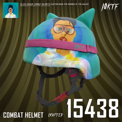 Galaxy Combat Helmet #15438