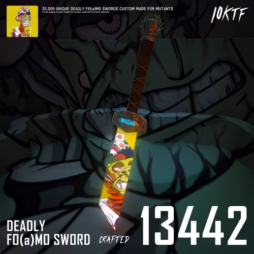 Mutant Deadly FO(a)MO Sword #13442