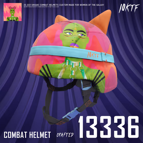Galaxy Combat Helmet #13336