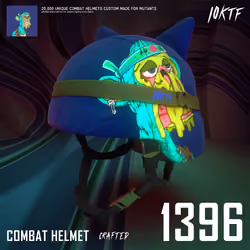 Mutant Combat Helmet #1396