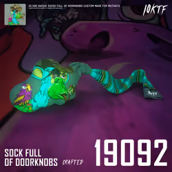 Mutant Sock Full of Doorknobs #19092