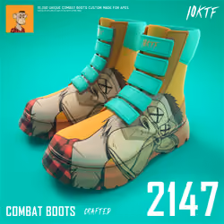 Ape Combat Boots #2147