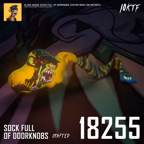 Mutant Sock Full of Doorknobs #18255