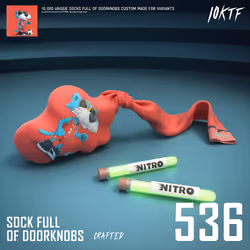 Puma Sock Full of Doorknobs #536