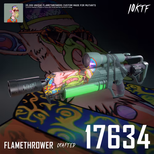 Mutant Flamethrower #17634