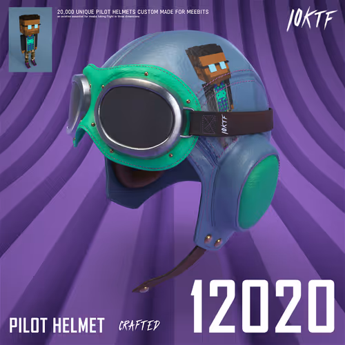 Meebit Pilot Helmet #12020
