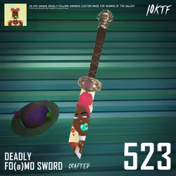 Galaxy Deadly FO(a)MO Sword #523