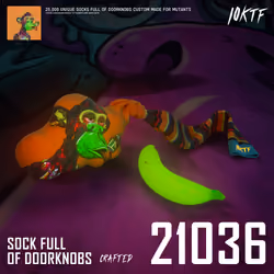 Mutant Sock Full of Doorknobs #21036