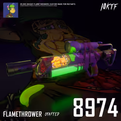 Mutant Flamethrower #8974