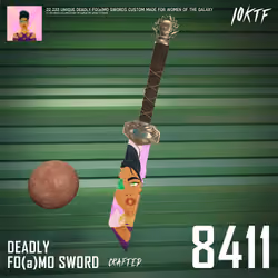 Galaxy Deadly FO(a)MO Sword #8411