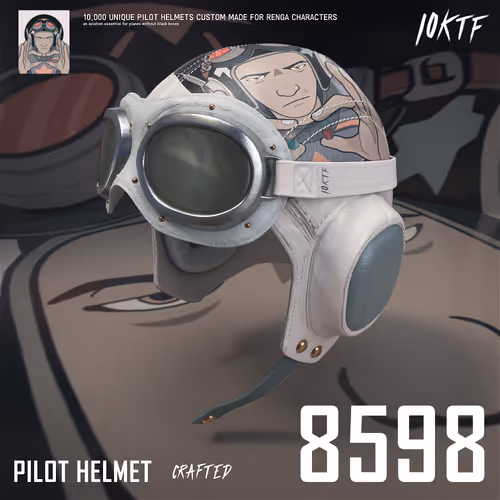 RENGA Pilot Helmet #8598