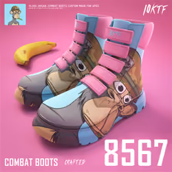 Ape Combat Boots #8567