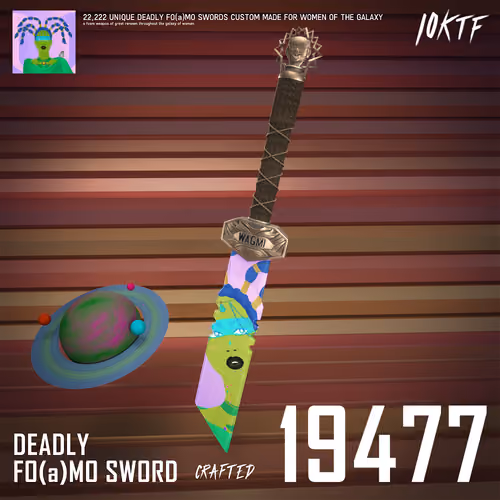 Galaxy Deadly FO(a)MO Sword #19477