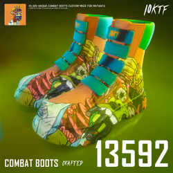 Mutant Combat Boots #13592