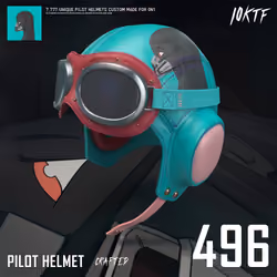 0N1 Pilot Helmet #496