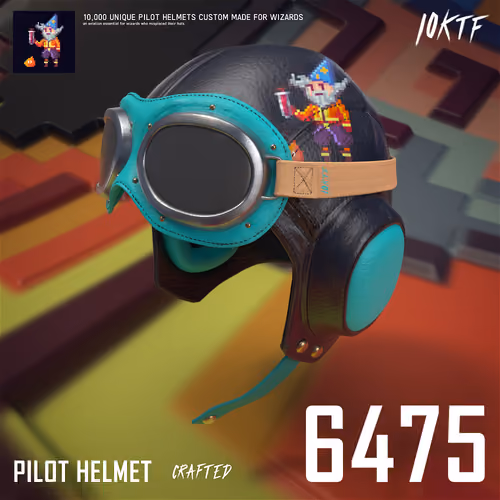 Wizard Pilot Helmet #6475