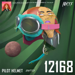 Galaxy Pilot Helmet #12168