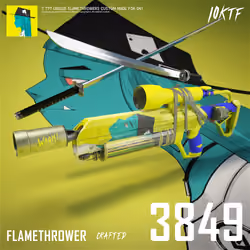 0N1 Flamethrower #3849