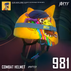 Mutant Combat Helmet #981