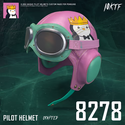 Pudgy Pilot Helmet #8278