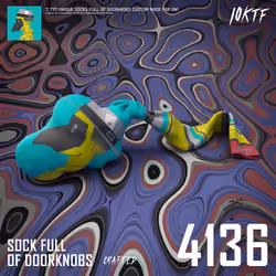 0N1 Sock Full of Doorknobs #4136