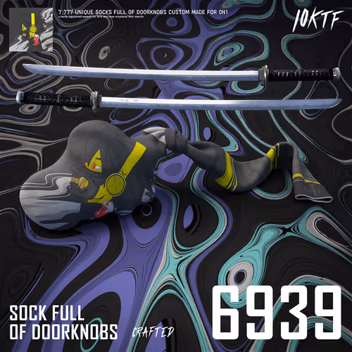 0N1 Sock Full of Doorknobs #6939