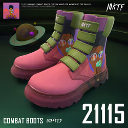 Galaxy Combat Boots #21115