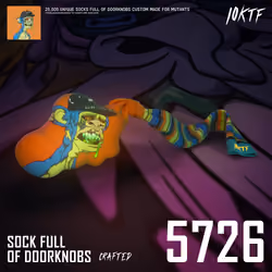 Mutant Sock Full of Doorknobs #5726