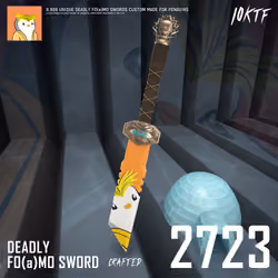 Pudgy Deadly FO(a)MO Sword #2723
