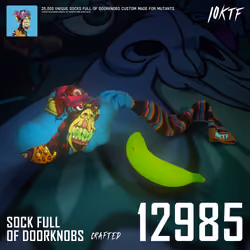 Mutant Sock Full of Doorknobs #12985