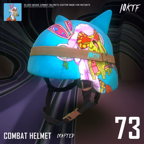 Mutant Combat Helmet #73