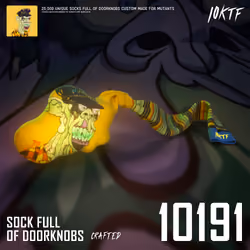 Mutant Sock Full of Doorknobs #10191