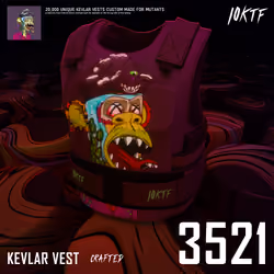Mutant Kevlar Vest #3521