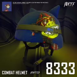 Mutant Combat Helmet #8333