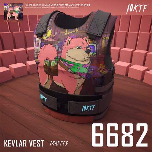 Kennel Kevlar Vest #6682
